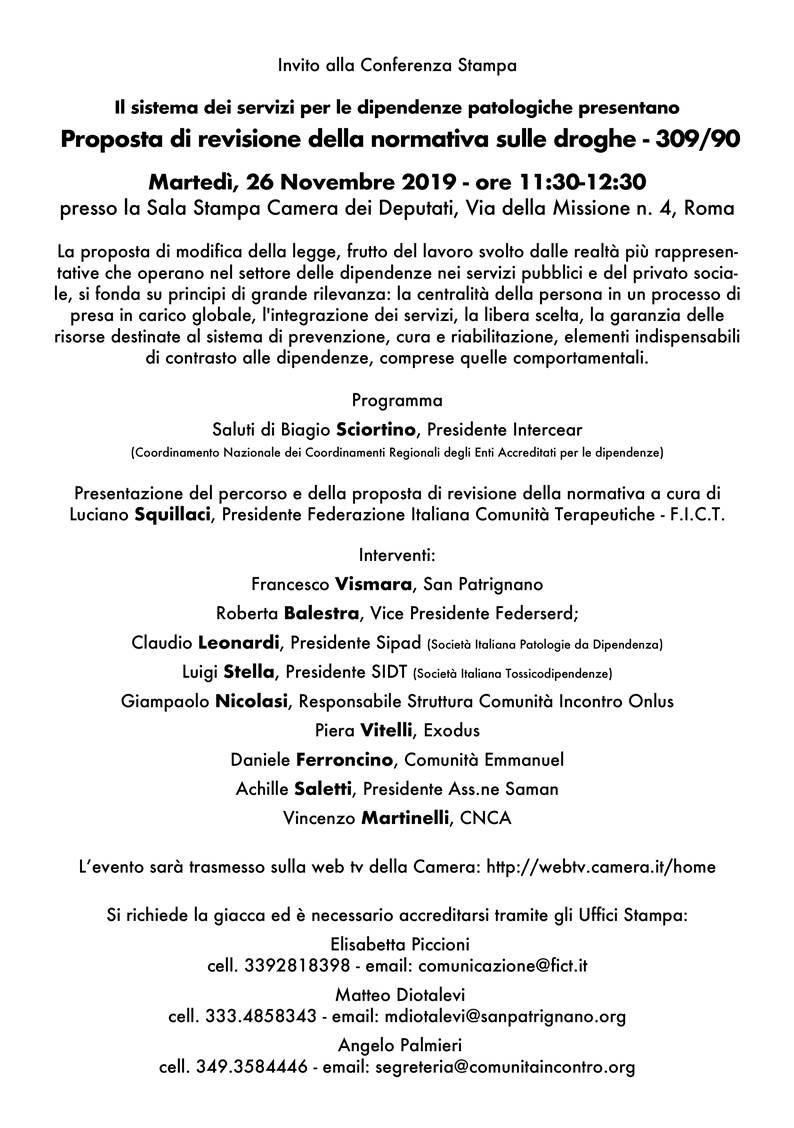 proposta revisione normativa 309